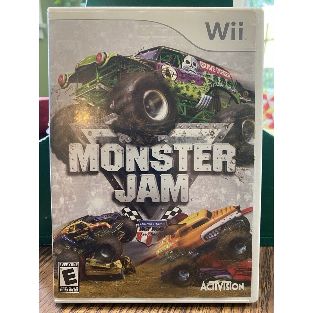 Monster Jam Nintendo Wii 2007 With Manual Rated E For Everyone